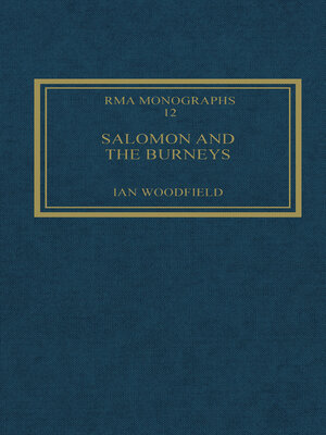 cover image of Salomon and the Burneys